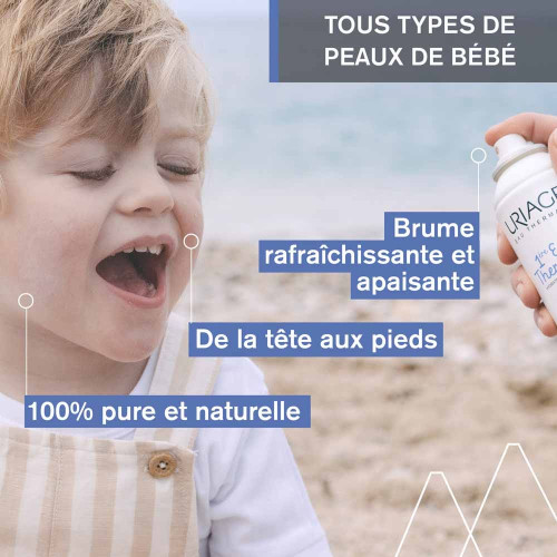 Uriage 1ère Eau Thermale 150ml - Hydrate et Apaise Peau Bébé