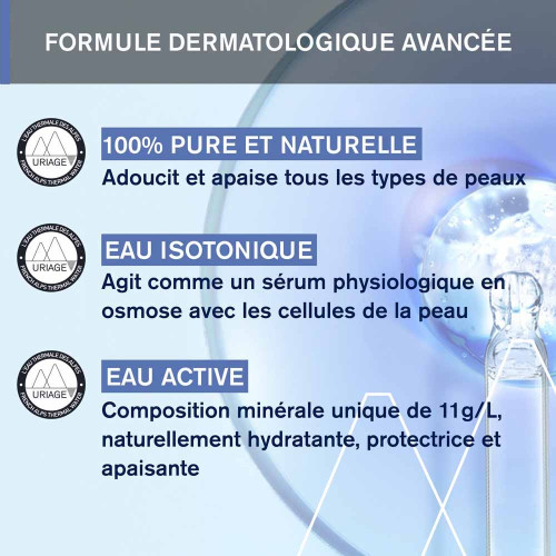 Uriage 1ère Eau Thermale 150ml - Hydrate et Apaise Peau Bébé
