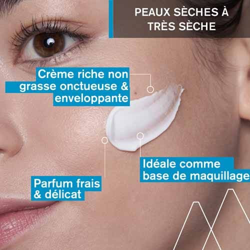 Uriage Crème d'Eau Riche 40ml - Hydratation Intense Peaux Sèches