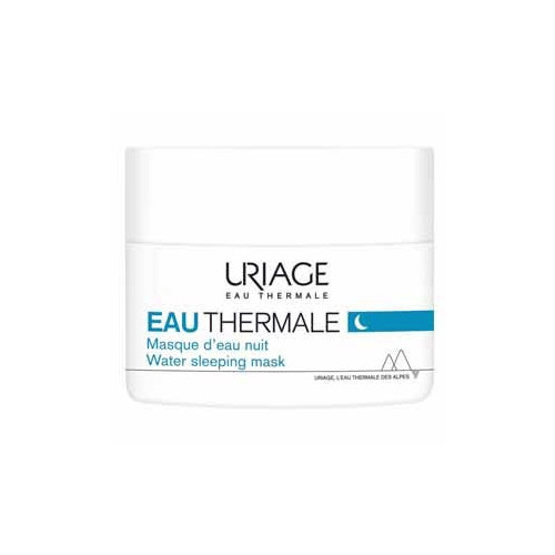 Uriage Masque Eau Nuit 50ml - Hydratation Intense, Peau Rayonnante