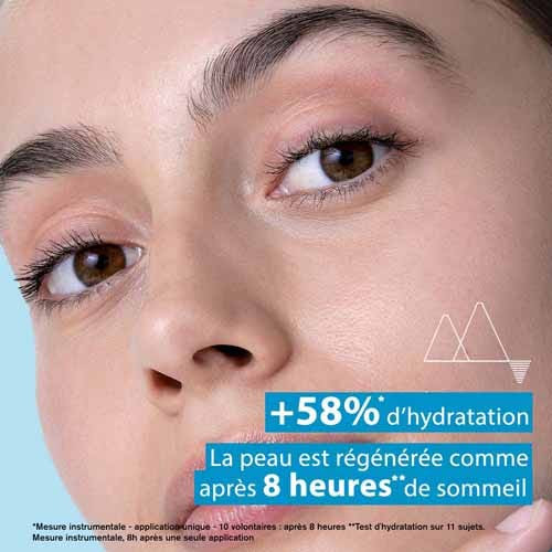 Uriage Masque Eau Nuit 50ml - Hydratation Intense, Peau Rayonnante