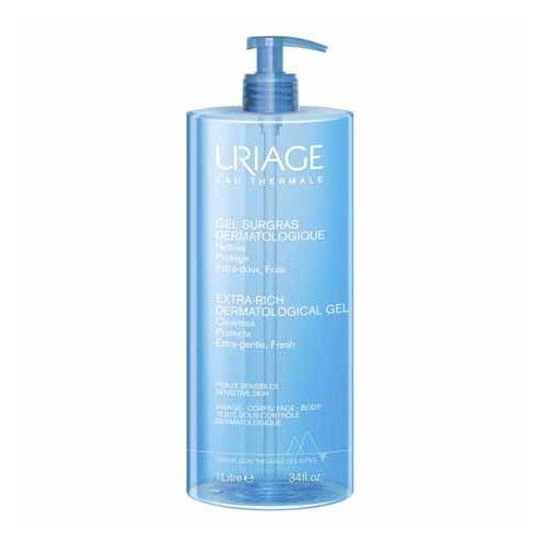 Uriage Gel Nettoyant Surgras 1000ml - Doux et Hydratant