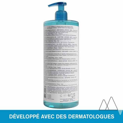 Uriage Gel Nettoyant Surgras 1000ml - Doux et Hydratant