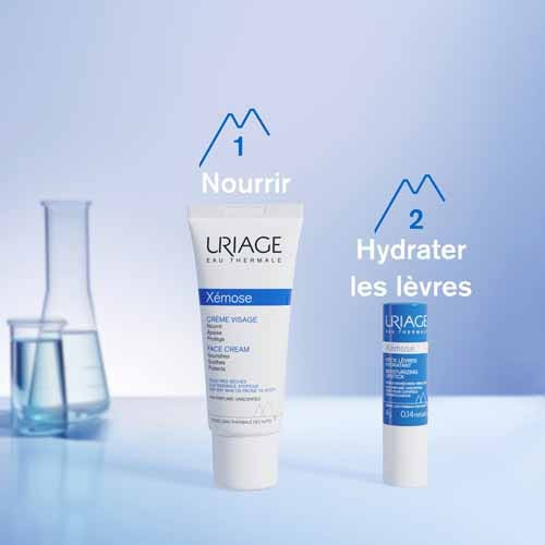 Uriage Xémose Crème Visage 40ml - Nourrit et Protège Peaux Sèches
