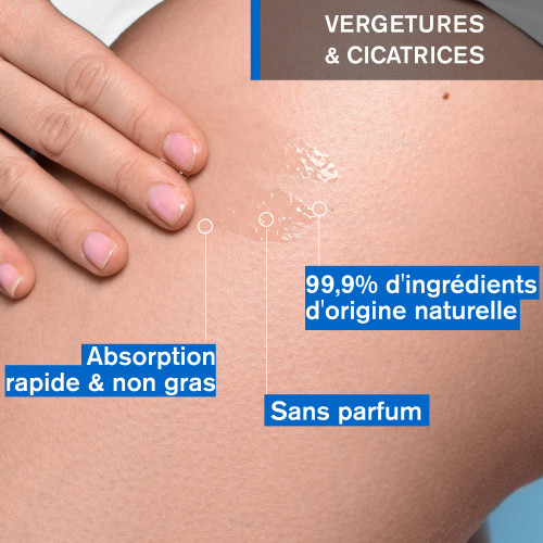 URIAGE BARIEDERM Cica-Huile 100ml - Prévention Vergetures Hydratation