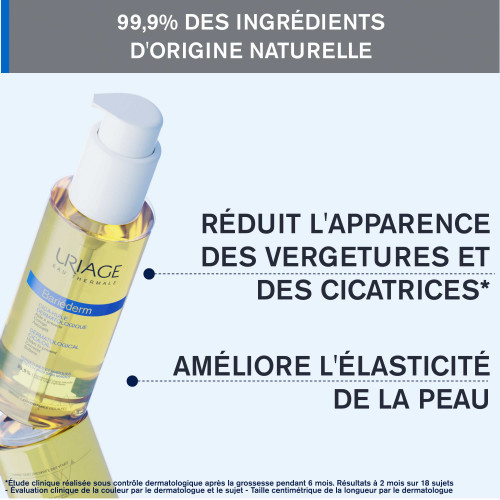 URIAGE BARIEDERM Cica-Huile 100ml - Prévention Vergetures Hydratation