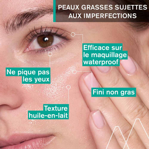 Uriage Hyséac Huile Purifiante 100ml - Nettoie et Révèle Éclat Peau