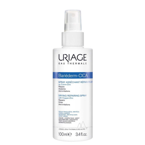 Uriage Bariéderm Cica-Spray 100ml - Réparateur Asséchant