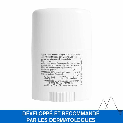 Uriage Bariéderm Stick Fissures 22g - Réparation et Apaisement