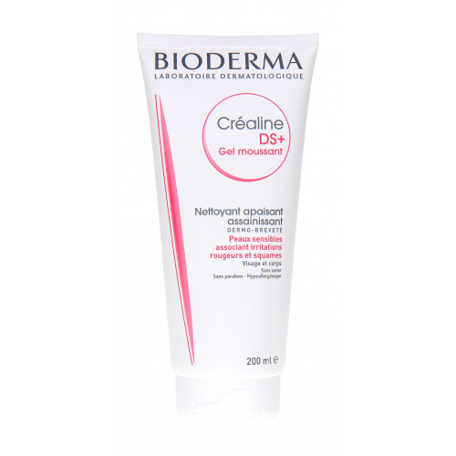 BIODERMA Créaline DS+ Gel 200mL - Apaise Rougeurs et Squames BIODERMA Créaline DS+ Gel 200mL - Apaise Rougeurs et Squames