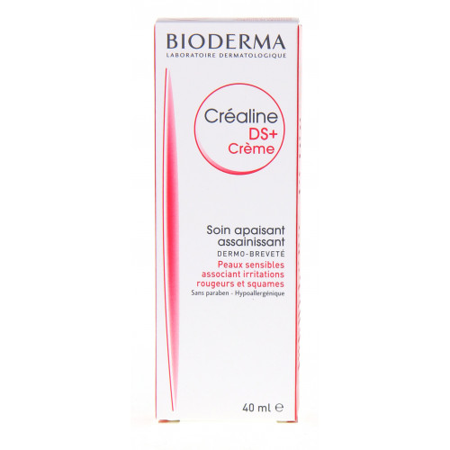 BIODERMA Créaline DS+ 40mL - Soin Apaisant Assainissant