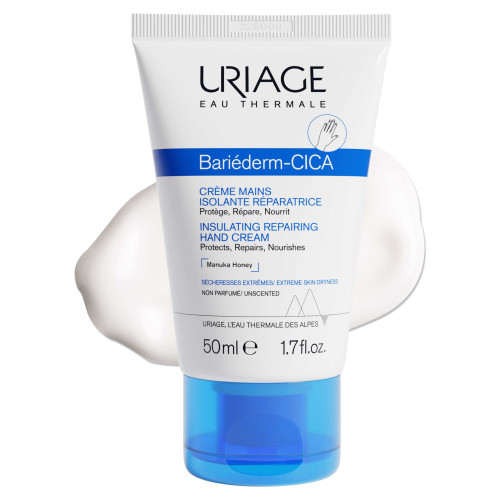 Uriage Bariéderm 50ml - Soin Mains Abîmées - Nourrit et Protège