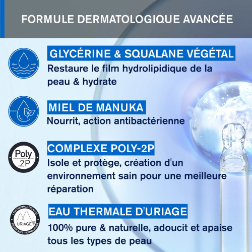 Uriage Bariéderm 50ml - Soin Mains Abîmées - Nourrit et Protège