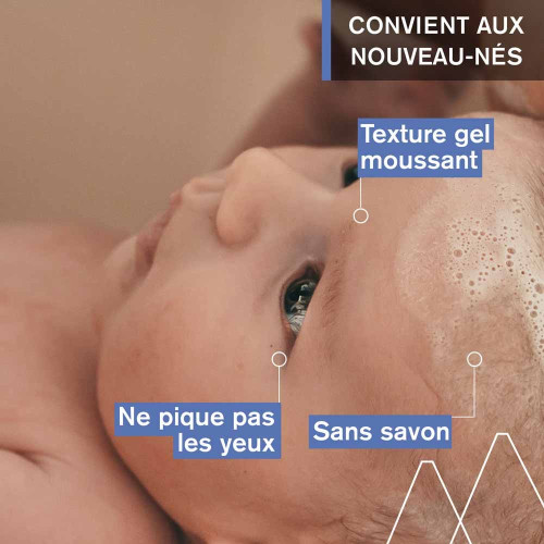 Uriage Bébé 1er Shampooing 200ml - Doux, Ne Pique Pas,