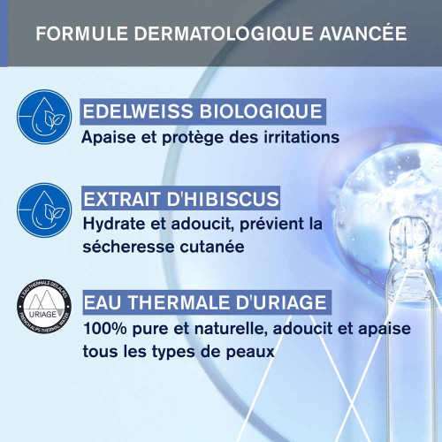 Uriage Bébé 1er Shampooing 200ml - Doux, Ne Pique Pas,