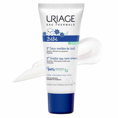 Soin Bébé Uriage 40ml - Apaise et Régule Croûtes de Lait