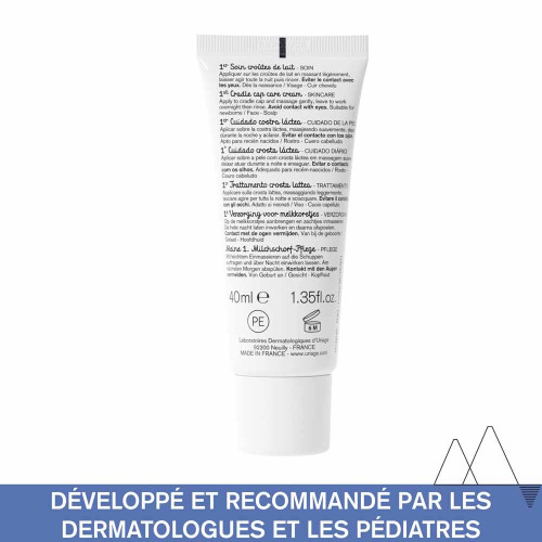 Soin Bébé Uriage 40ml - Apaise et Régule Croûtes de Lait