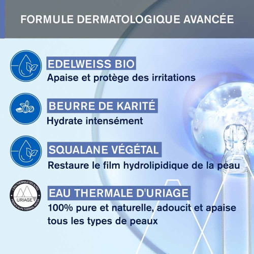 Uriage Bébé 1ère Crème Hydratante 40ml - Hydrate et Protège