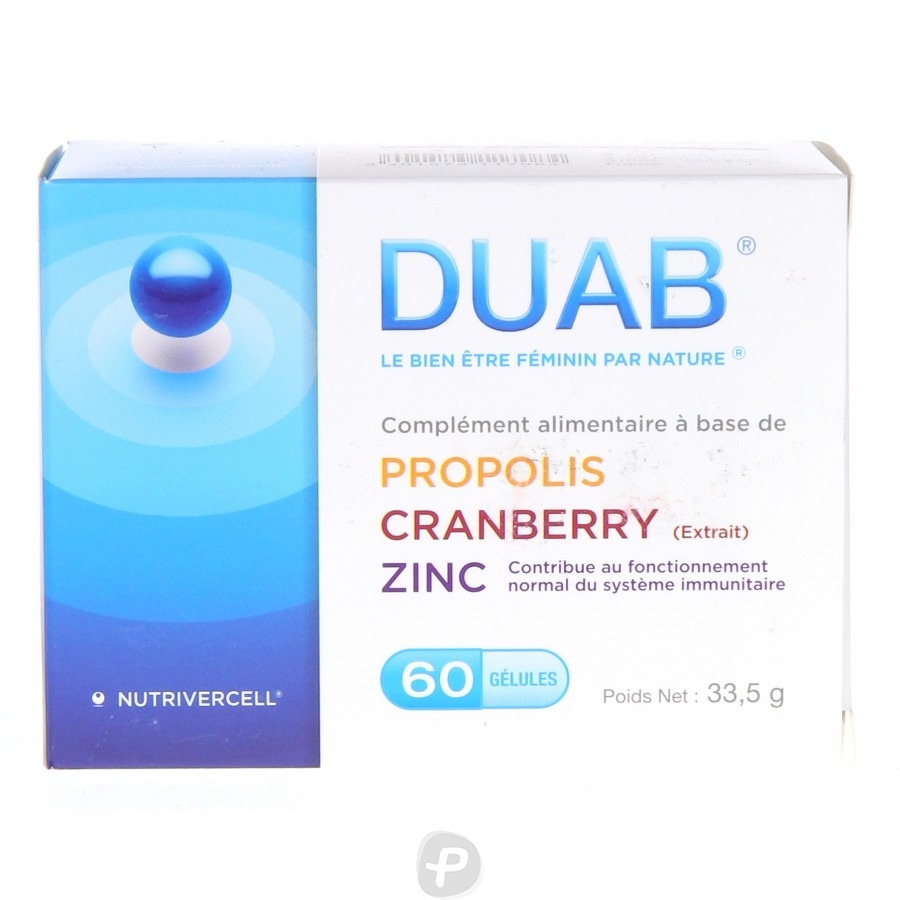 NUTRIVERCELL - Duab Cranberry Propolis Gênes et Infections NUTRIVERCELL - Duab Cranberry Propolis Gênes et Infections