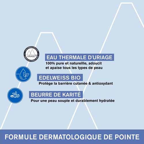 Uriage Bébé 1ère Crème Lavante Bain 200ml - Douceur et Hydratation
