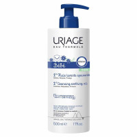 Uriage Bébé 1ère Huile Lavante Apaisante 500ml - Nettoie et Protège