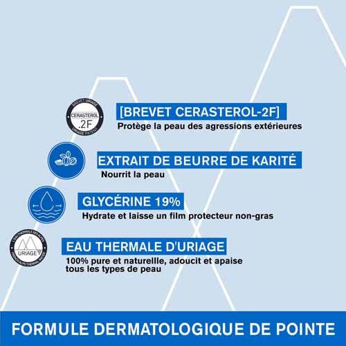 Uriage Xémose Huile Lavante 500ml - Apaise et Hydrate Intensément