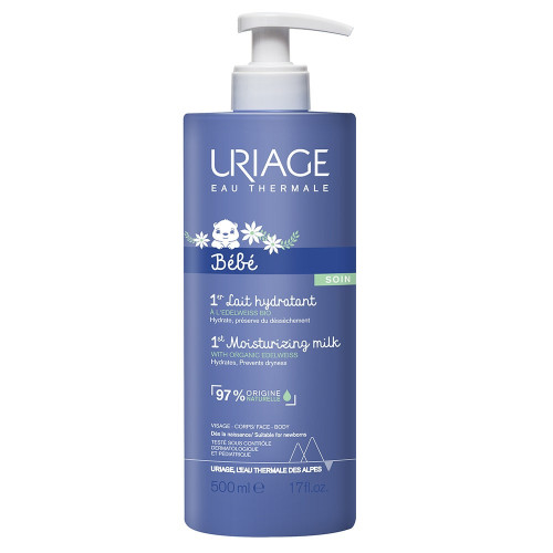 Uriage Bébé Lait Hydratant 500ml - Hydratation Intense