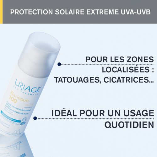 URIAGE Bariésun 100 Fluide Protecteur 50ml - Protection SPF50+