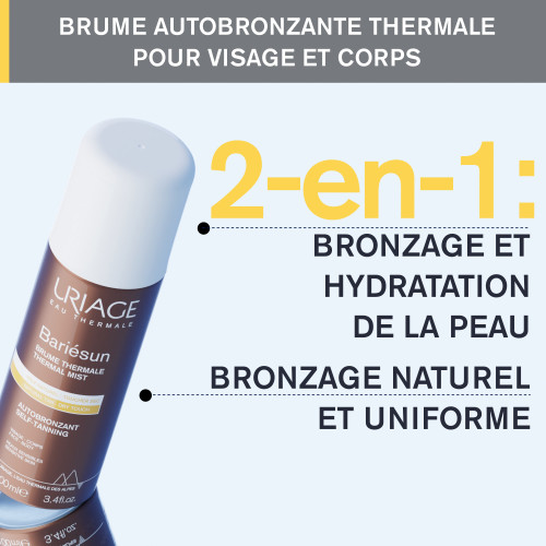 Uriage Bariésun Brume Autobronzante 100ml - Protection UV