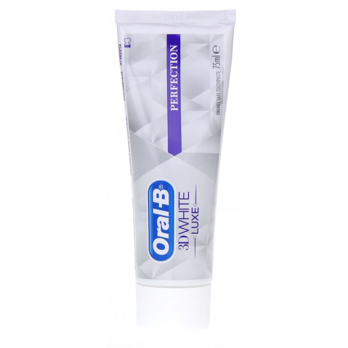 Oral B 3D White Luxe 75mL - Blancheur et éclat en une semaine Oral B 3D White Luxe 75mL - Blancheur et éclat en une semaine