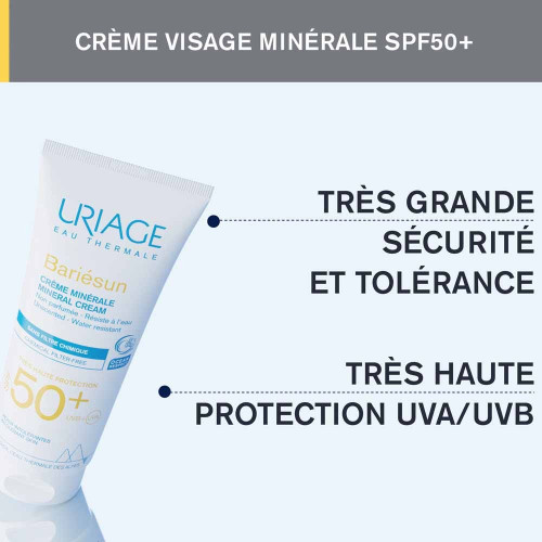 Uriage Bariésun SPF50+ 100ml - Protection Haute et Douceur