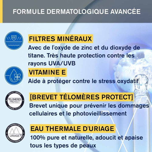 Uriage Bariésun SPF50+ 100ml - Protection Haute et Douceur