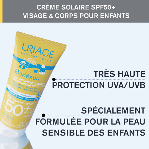 Uriage Bariésun Lait Enfant SPF50+ 100ml - Protection Haute