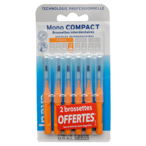 INAVA Mono Compact 6 Brossettes ISO 3 - Nettoyage Efficace