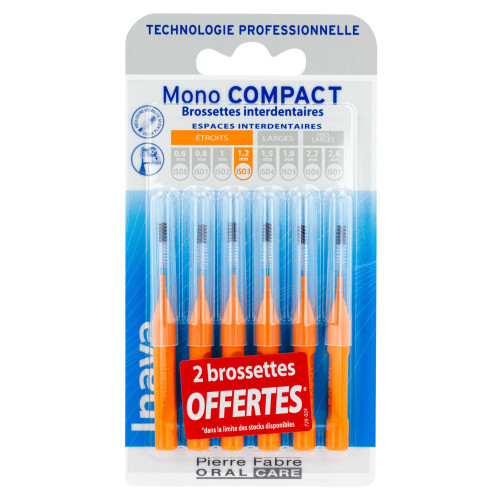 INAVA Mono Compact 6 Brossettes ISO 3 - Nettoyage Efficace