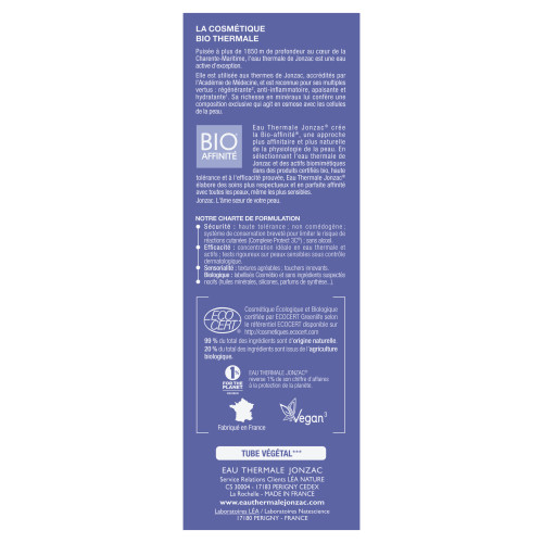 Jonzac Crème Change Bébé Bio 75ml - Apaise et Protège