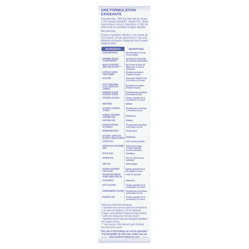 Jonzac Bébé Crème Dermo-Réparatrice Bio 40mL - Apaise et Répare