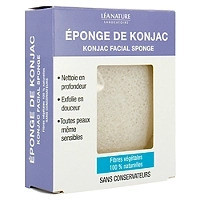 Jonzac Eponge Konjac 1 unité - Nettoyage Doux et Eclat Peau