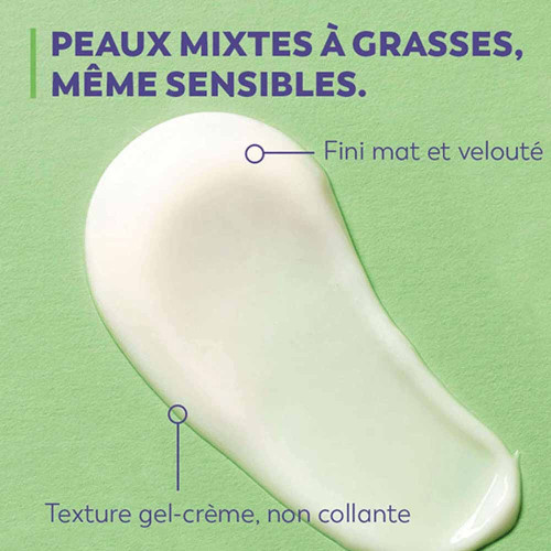 Jonzac Pure Crème Purifiante Matifiante 50ml - Peau Matifiée Hydratée