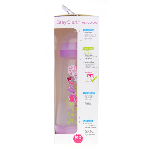 MAM Biberon Anti-Colique Easy Start 320mL - Confort et Sécurité MAM Biberon Anti-Colique Easy Start 320mL - Confort et Sécurité