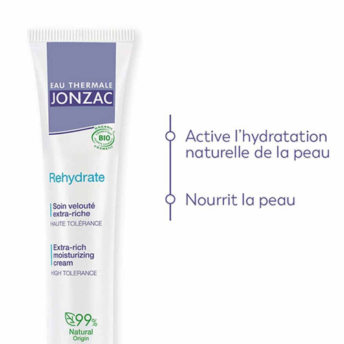 Jonzac Rehydrate Soin Velouté 50ml - Hydratation Intense