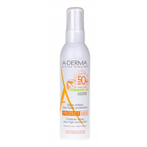 ADERMA Protect Kids Spray Enfant Très Haute Protection Solaire SPF 50+ 200 ml-6447