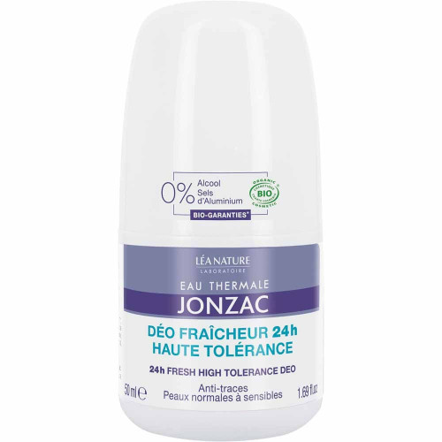 Jonzac Déo Bio Hypoallergénique 50ml - Doux, Peaux Sensibles