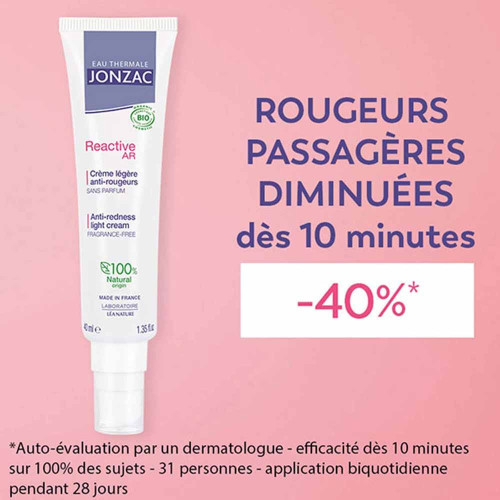 Jonzac Soin Apaisant Anti-Rougeurs 40ml - Hydratation et Confort