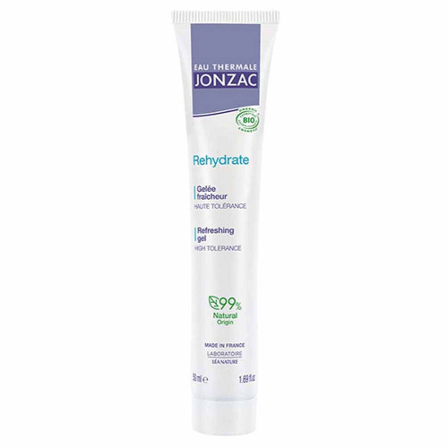 Jonzac REhydrate Gelée Fraîcheur Bio 50ml - Hydratation 24h, Peau Éclatante