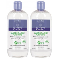 Jonzac Pure Eau Micellaire Purifiante 2x500ml - Nettoie et Hydrate