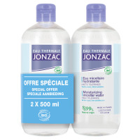 Jonzac REhydrate Eau Micellaire 2x500ml - Hydratation et Pureté