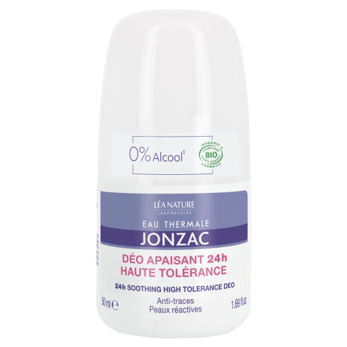 Jonzac Déo Bio 24H Haute Tolérance 50ml - Efficacité Naturelle
