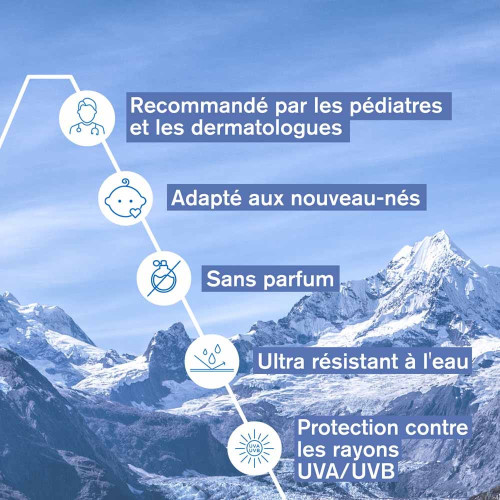 URIAGE Bébé 1ère Crème Minérale SPF50+ 50ml - Protection Ultrasensible