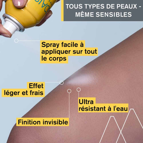 Uriage Bariésun Brume Sèche SPF30 200ml - Protection Haute
